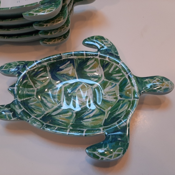 Sigrid Olsen Turtles Melamine Condiment Dishes (SET OF 4) - Picture 13 of 15